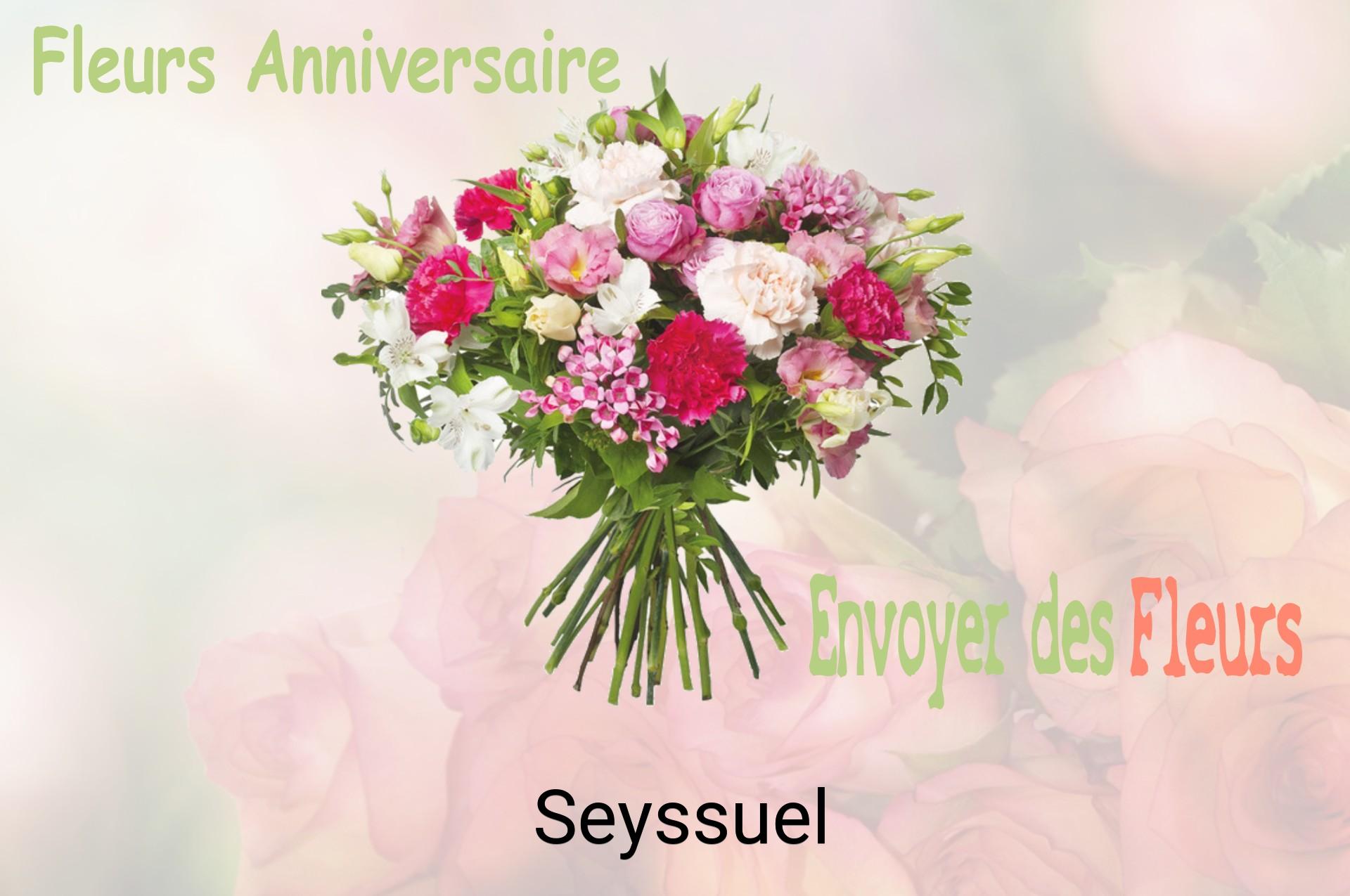 Bouquet de fleurs d’anniversaire livré à Seyssuel